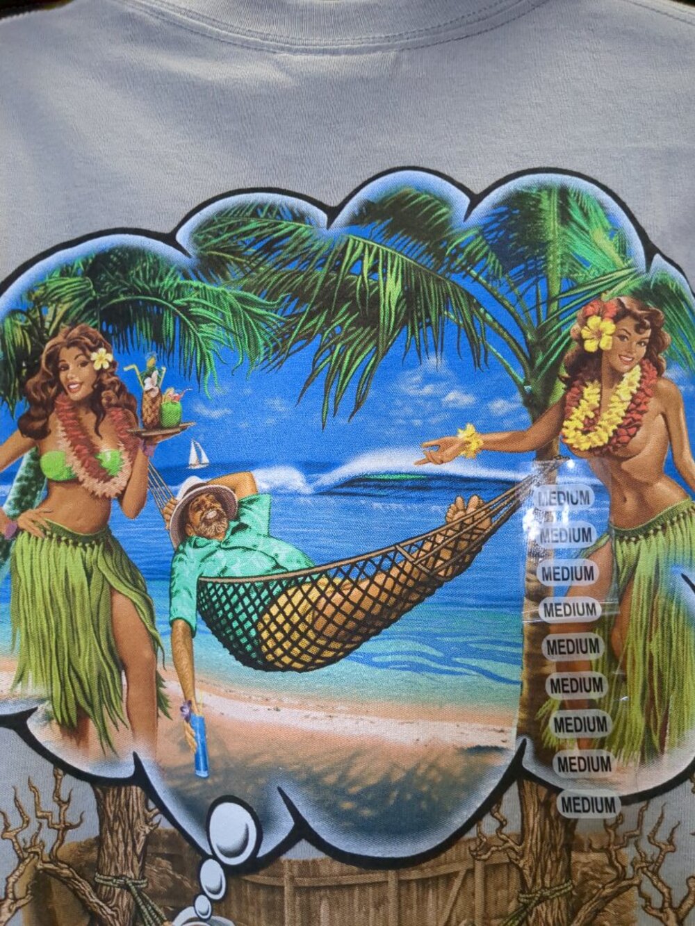Vintage Old Guys Rule Short Sleeve Tee Shirt - Picture 6 of 9